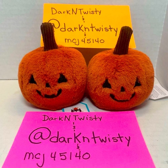 LAST ONE! BNWT JELLYCAT OOKY JACK O LANTERN 3” ORIGINAL RELEASE PRICE FIRM - Picture 8 of 9